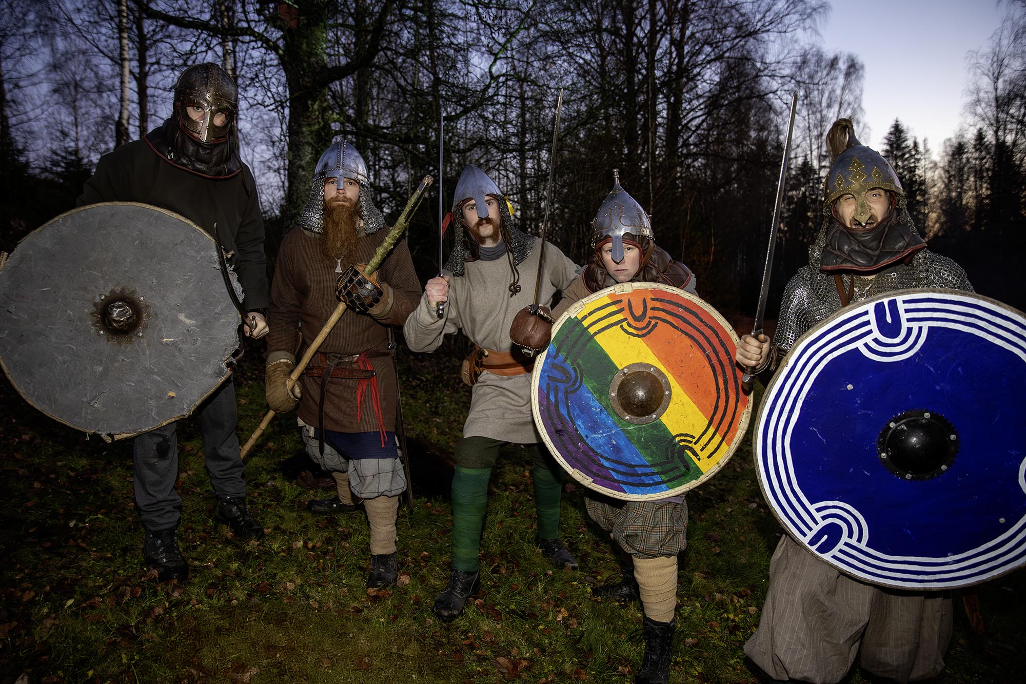 Denne gjengen var nok ganske skremmende å møte