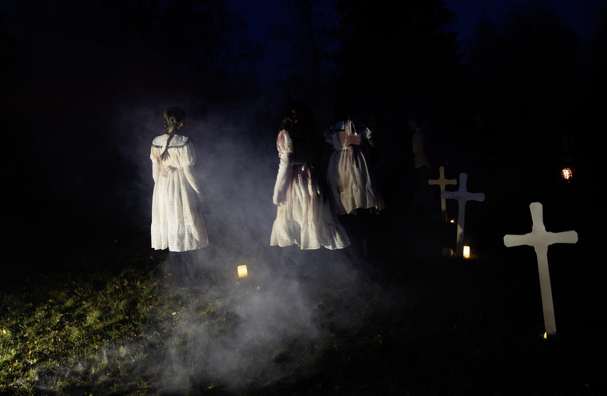 Skremmende kirkegård