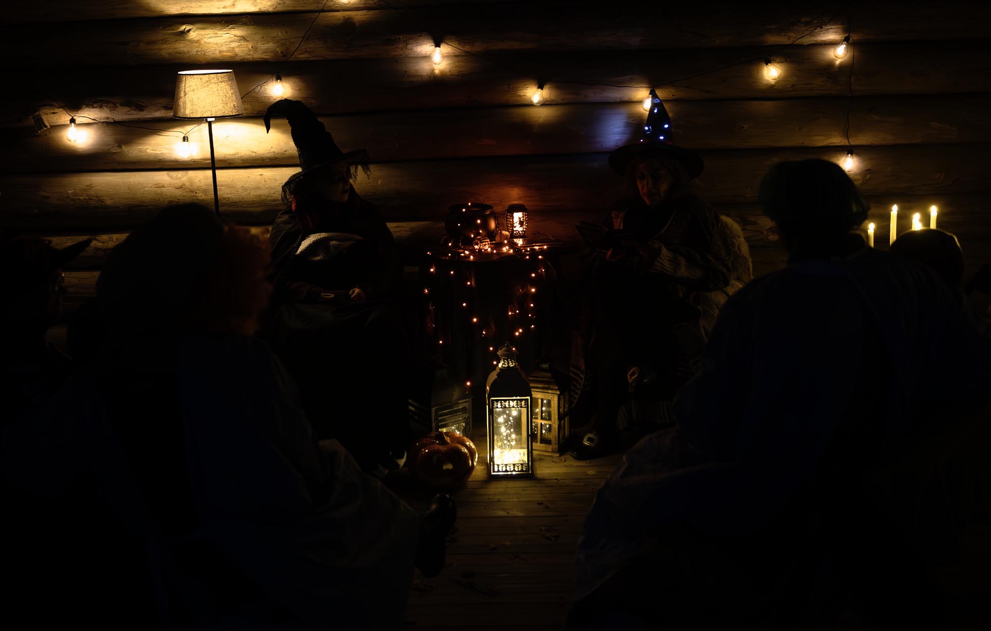 Her ble det fortalt skumle historier