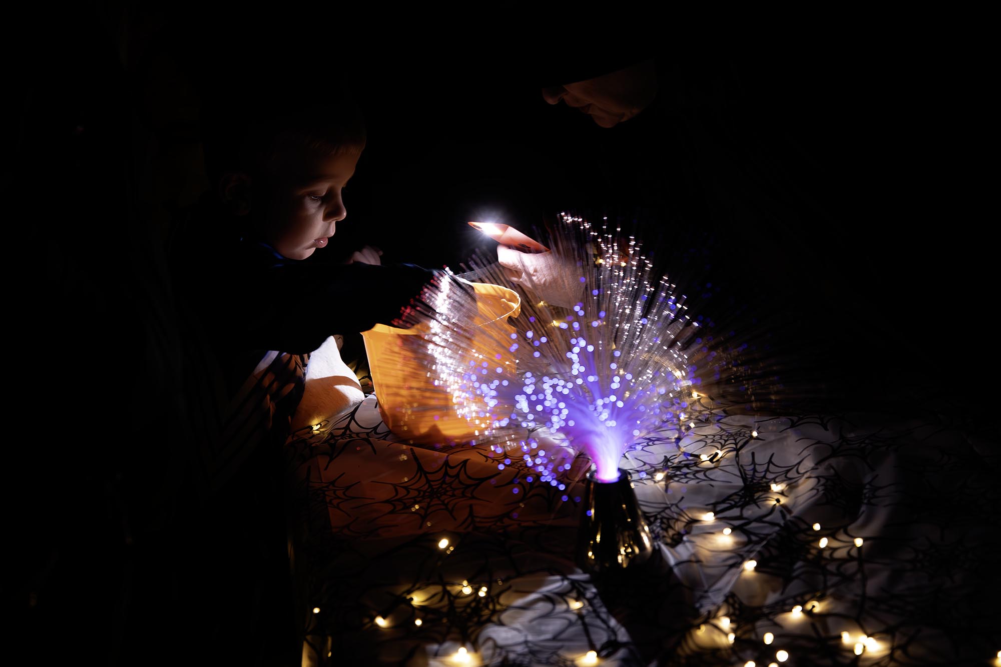 Som belønning for å ha gått hele runden fikk barna velge seg litt godteri