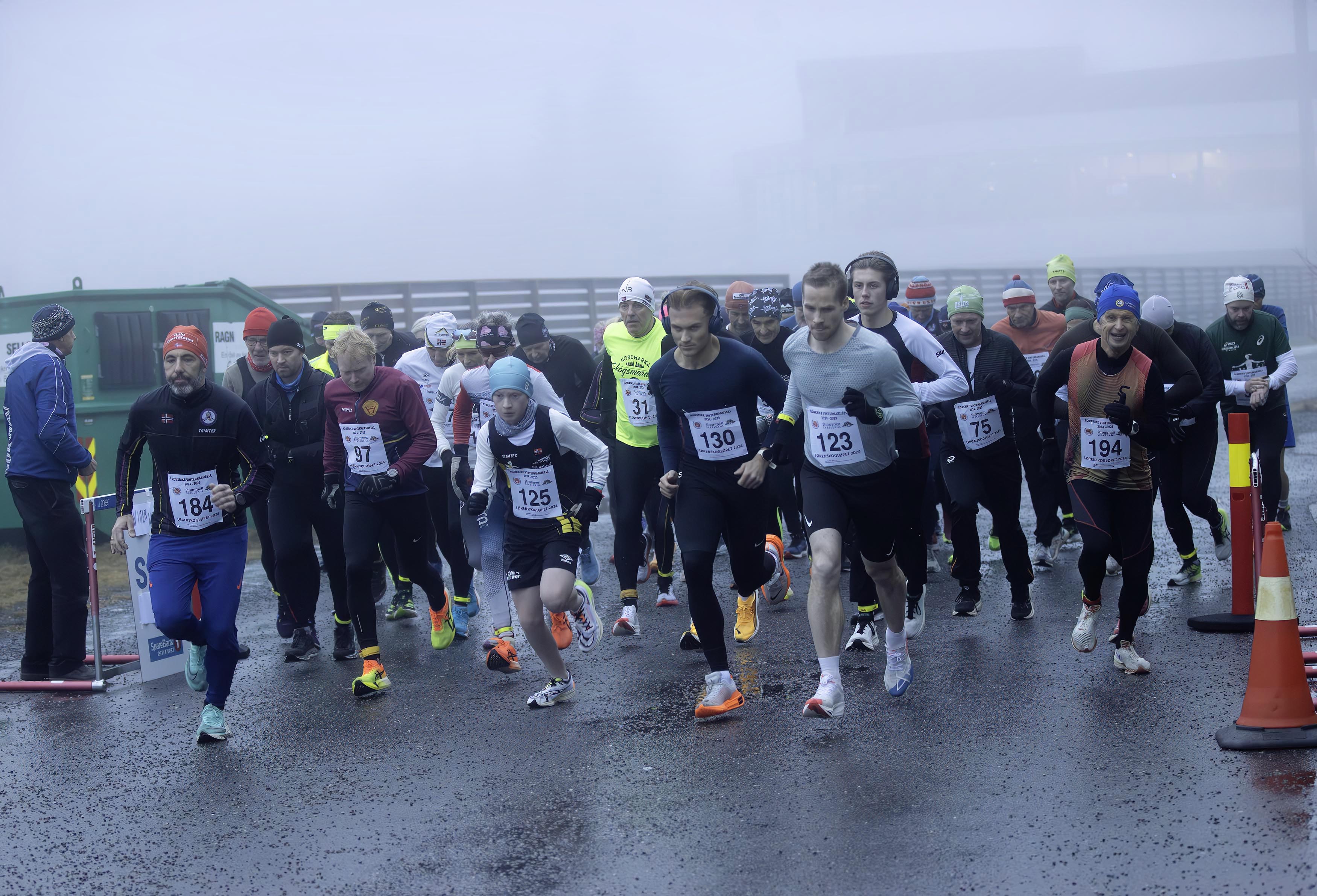 Starten har nettopp gått for det fjerde løpet i Vinterkarusellen på Romerike 2024-2025 Starten har nettopp gått for det fjerde løpet i Vinterkarusellen på Romerike 2024-2025