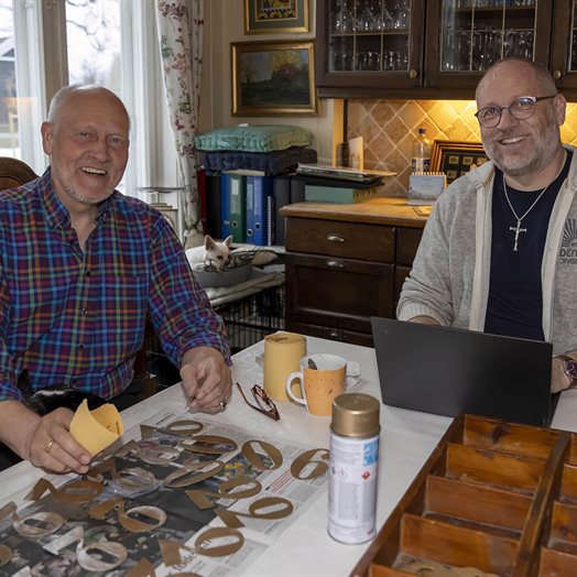 Se hvem vi IKKE traff ute i kveld