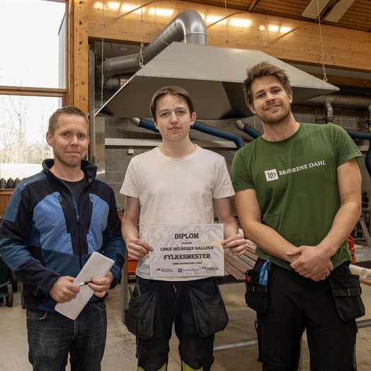 Chriz ble rørleggermester: - Det var skikkelig kult