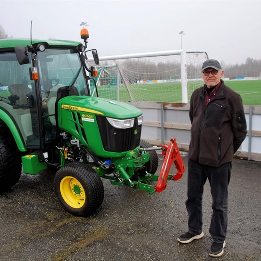 Fra Nicaragua til Råholt. Morten er EIFs bereiste banemester