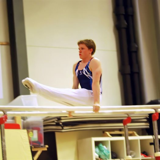 Vetle (15) trener 18 timer i uka for å bli best