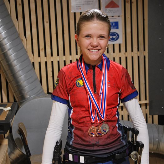 Adelén (13) fra Råholt skal til VM