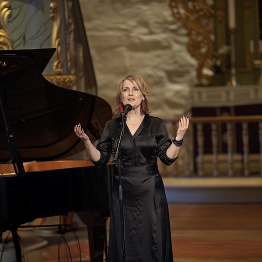 Hvis noen kan synge i denne kveld: Benedicte, Arve, Helge og Rune fant grunntonene