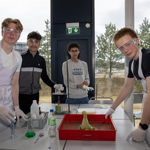 RUSK åpnet dørene: - Vi har laget elefanttannkrem!