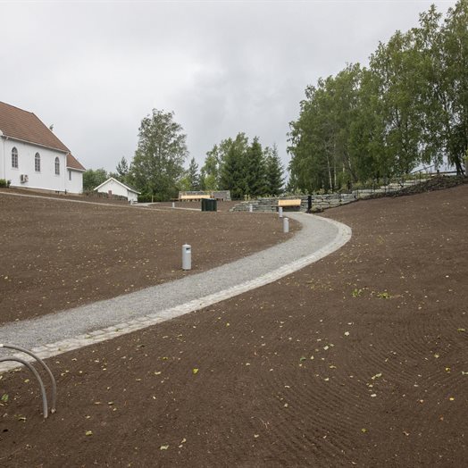 Nye Langset gravplass åpnet - en sjelden og viktig snorklipping