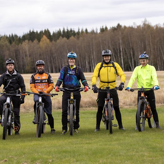 Bergermoens helter i lycra