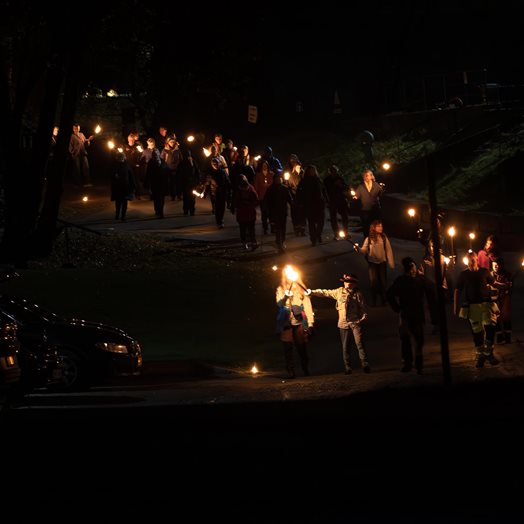 Lysvandring med noko attåt: - Det var helt magisk