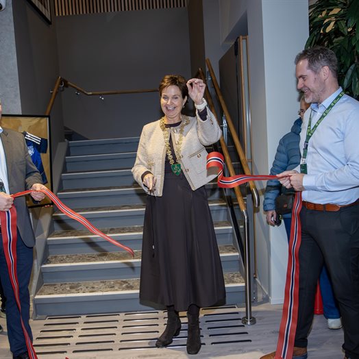 Har revitalisert Marwell Hauge-bygget: - En merkedag for Odal Sparebank