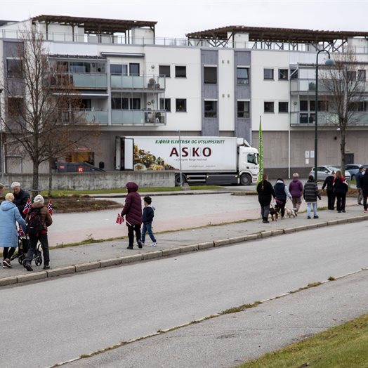 Mange gikk turen: Se hvem vi møtte