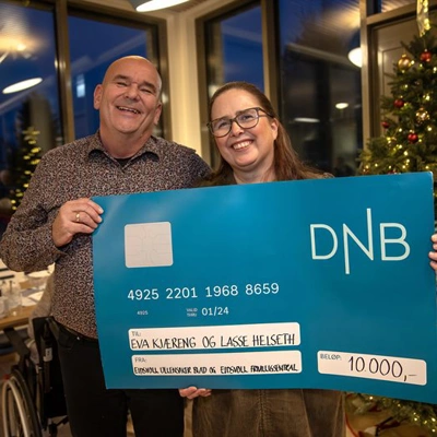 Korps-ekteparet ble hedret: - Det kom noen tårer Korps-ekteparet ble hedret: - Det kom noen tårer