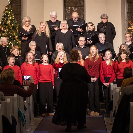Opus 89 sang julen inn i sørbygda