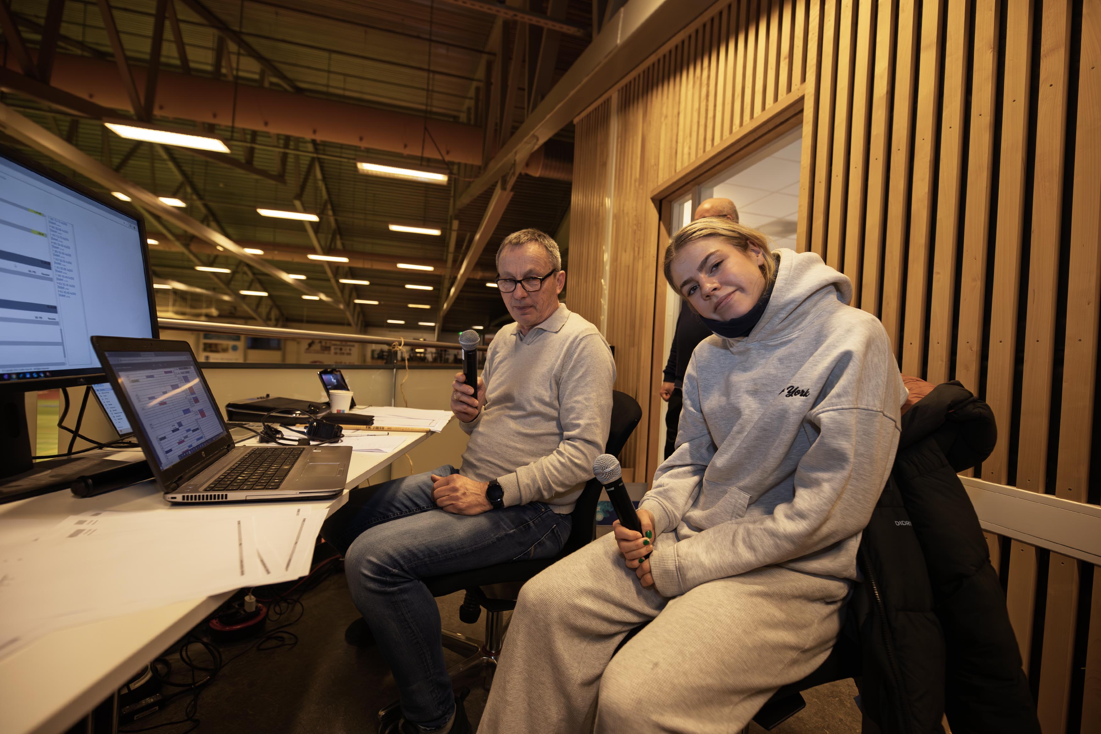 Thor Gjelsvik og Elen Linchausen Skar var speakere