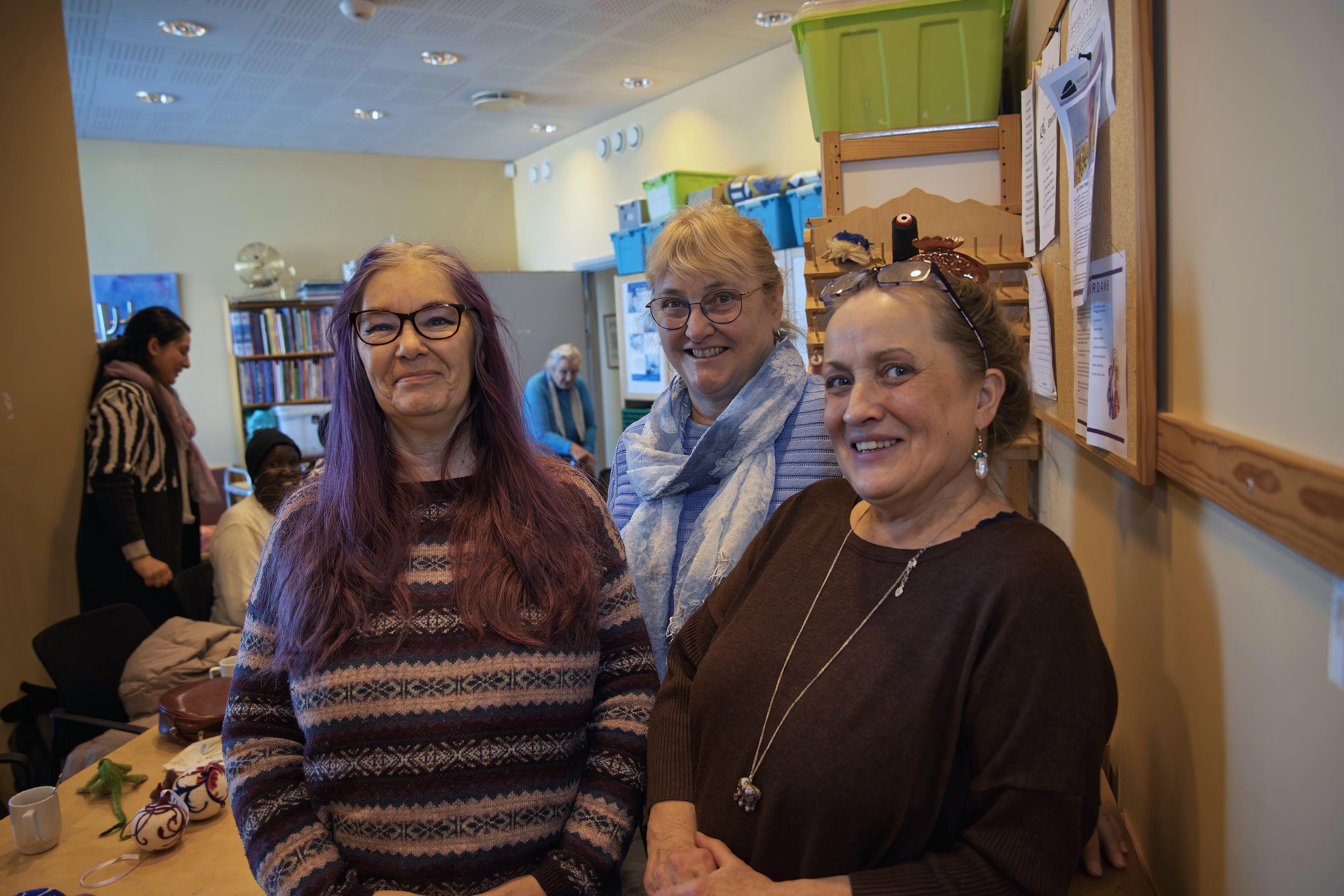 Ann Hansen, Irene Engeskaug og Siv Andreassen gleder seg til å komme skikkelig i gang med prosjektet Ann Hansen, Irene Engeskaug og Siv Andreassen gleder seg til å komme skikkelig i gang med prosjektet