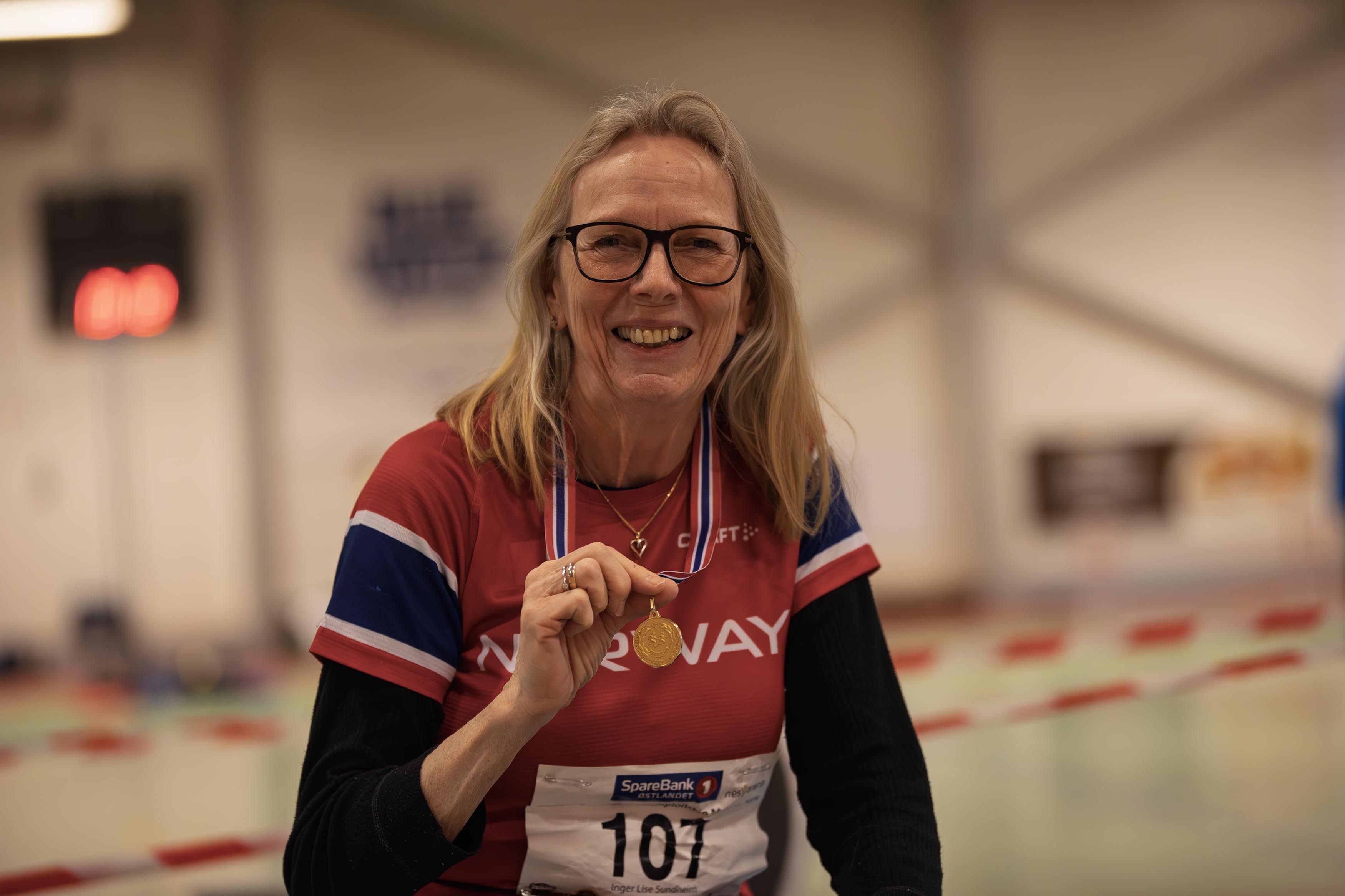 Inger Lise Sundheim er best i Norden i høyde