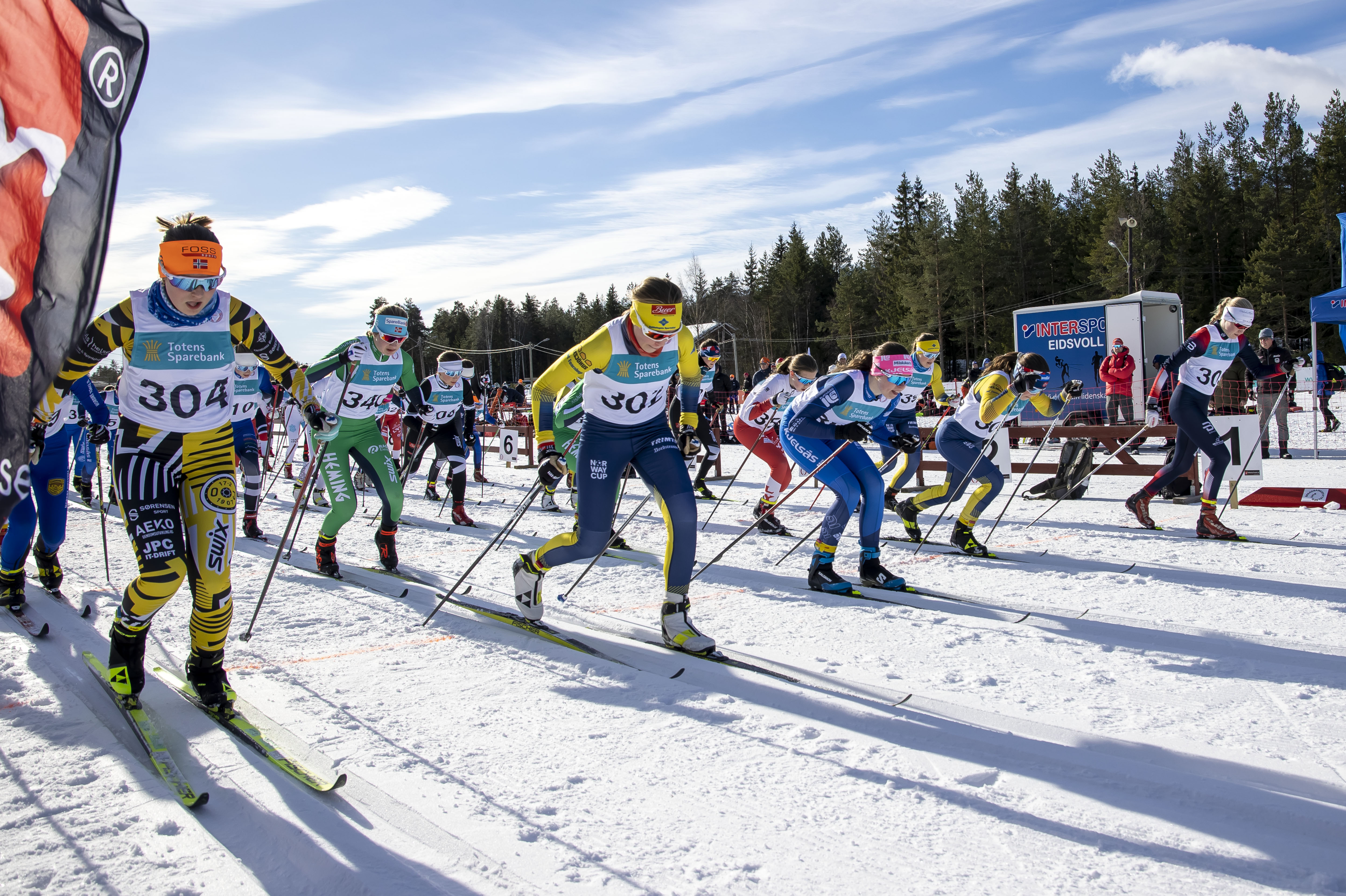 I 2024 så det slik ut da J15 skulle ut på sin skiathlon I 2024 så det slik ut da J15 skulle ut på sin skiathlon