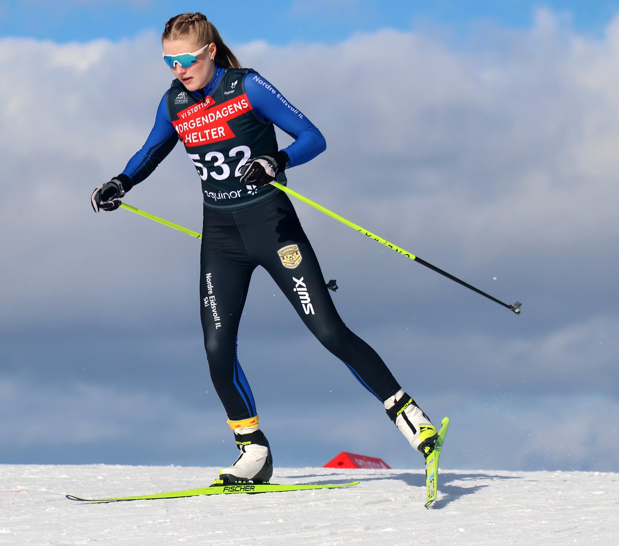 Pernille Dønnum Posaasen startet med 11. plass før hun klatret helt opp til fjerdeplass