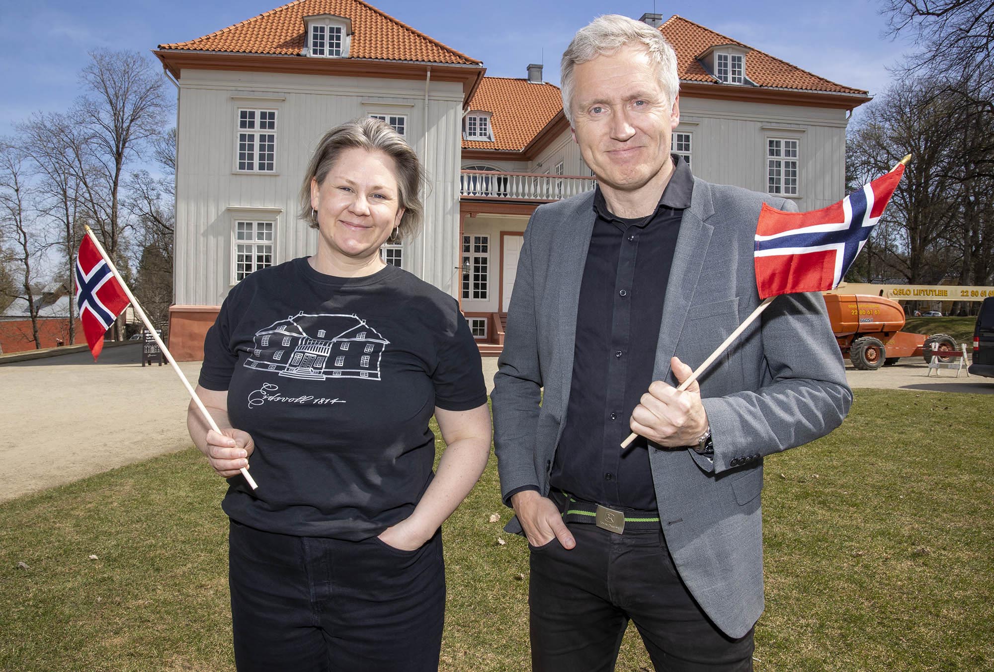 Om ikke lenge vil museumspedagog Eline B. Lorentzen og Bård Frydenlund offentliggjøre det endelige kveldsprogrammet 17. mai