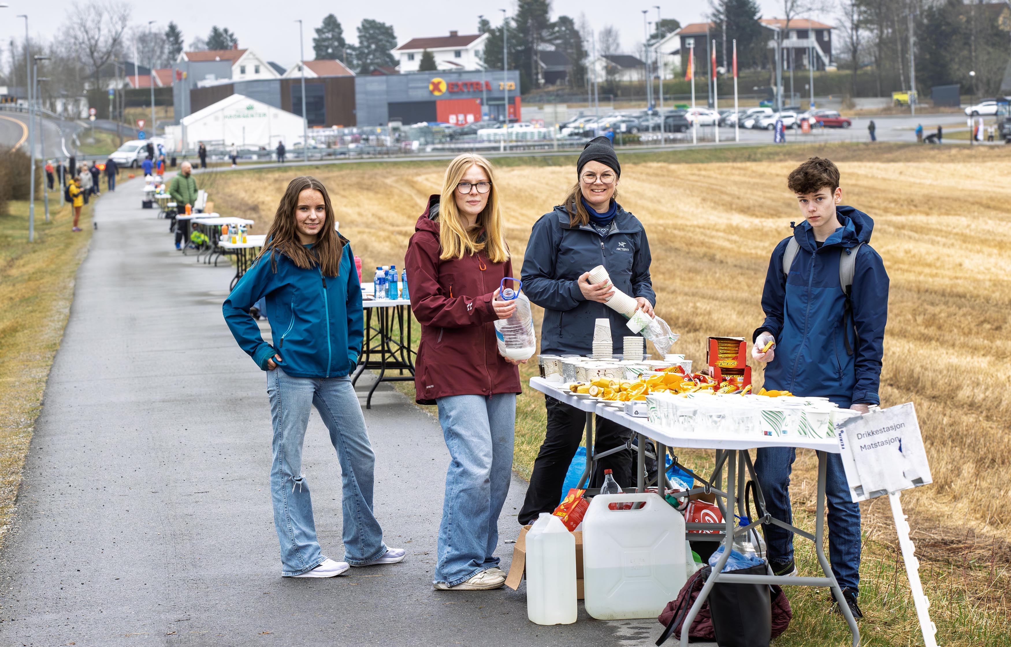 Feiring-elever på dugnad for klassetur til Rjukan
