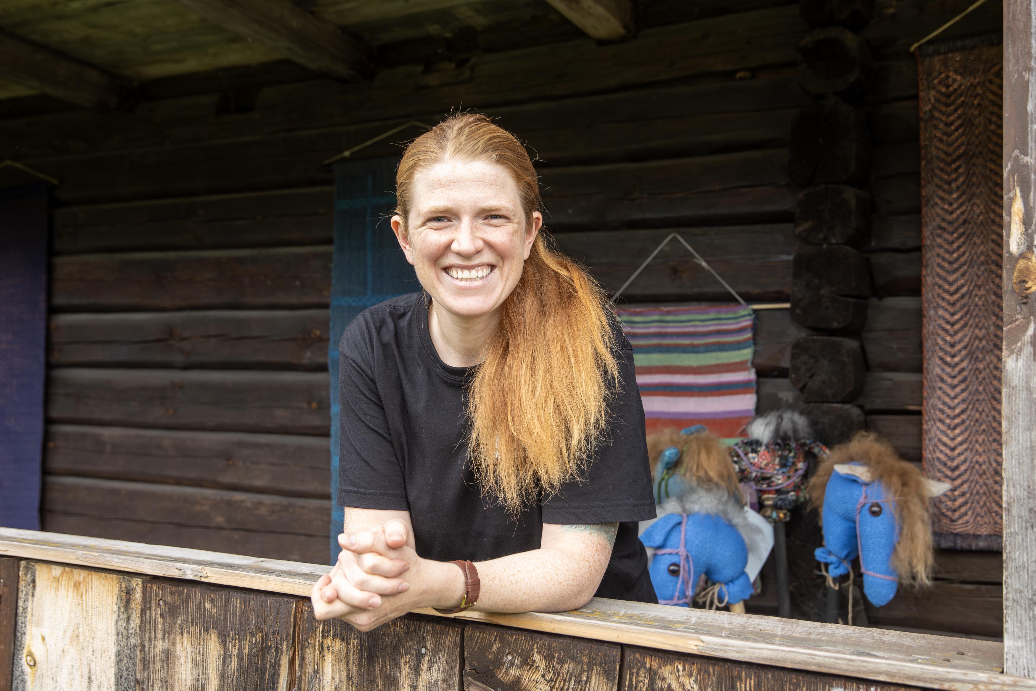 Inger Elise Aspenes Holm er formilder på Bygdetunet og gleder seg til Barnas Håndverksdag