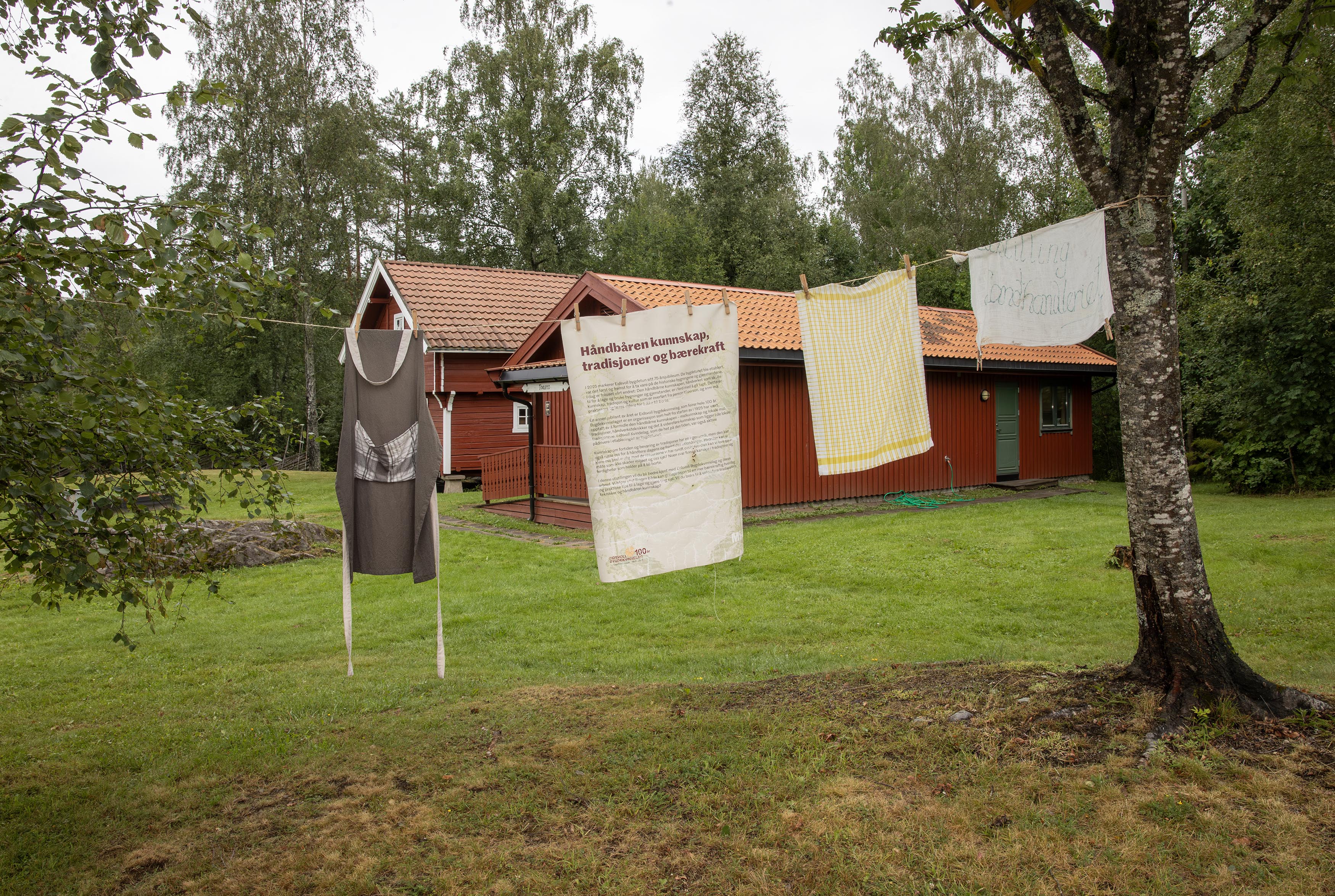 Eidsvoll Bygdekvinnelag gjør seg også klar for Barnas Håndverksdag på Bygdetunet