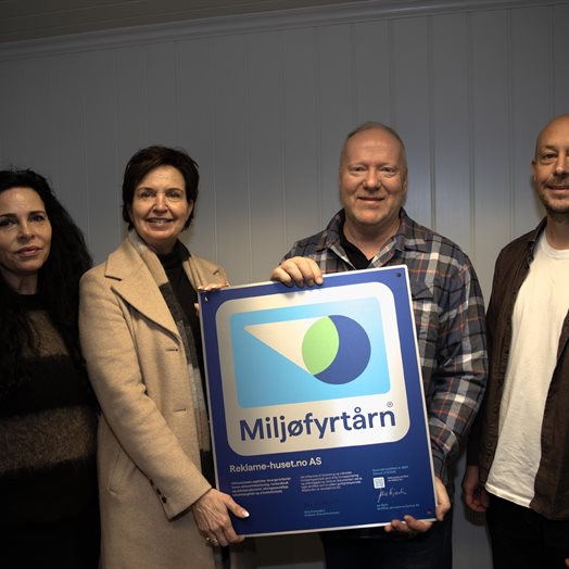 Stein på stein i 103 år – nå har Reklame-Huset blitt Miljøfyrtårn