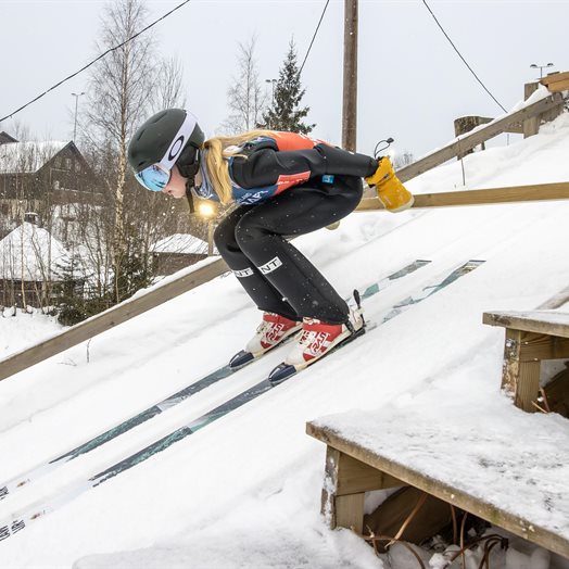 Grunnlovsrennet: Tøffe barn i tøffe bakker