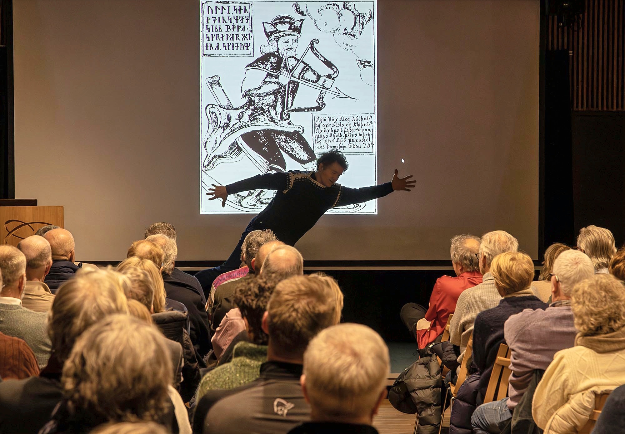 Thor Gotaas hadde en levende beskrivelse av teknikken til Johs Harviken Thor Gotaas hadde en levende beskrivelse av teknikken til Johs Harviken