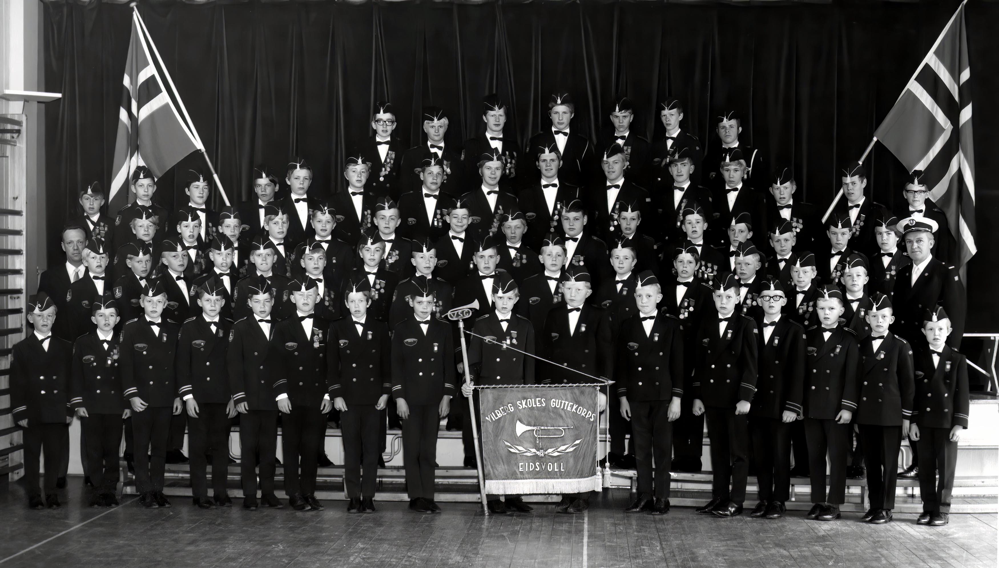 Vilberg Skoles Guttekorps i 1970 Vilberg Skoles Guttekorps i 1970