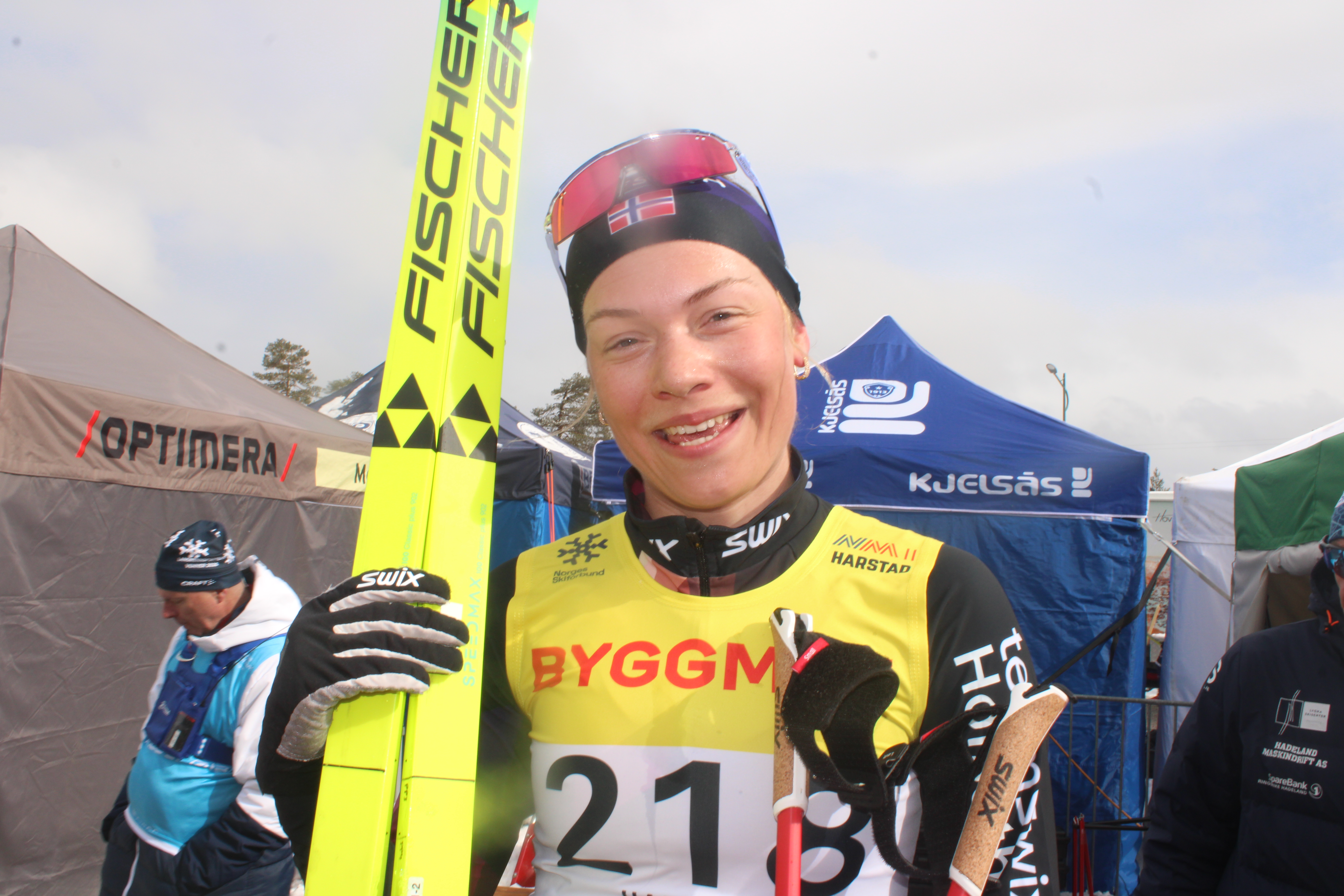 Uten mandler har det gått mye bedre for Julie Hammer, både på trening og i konkurranser.