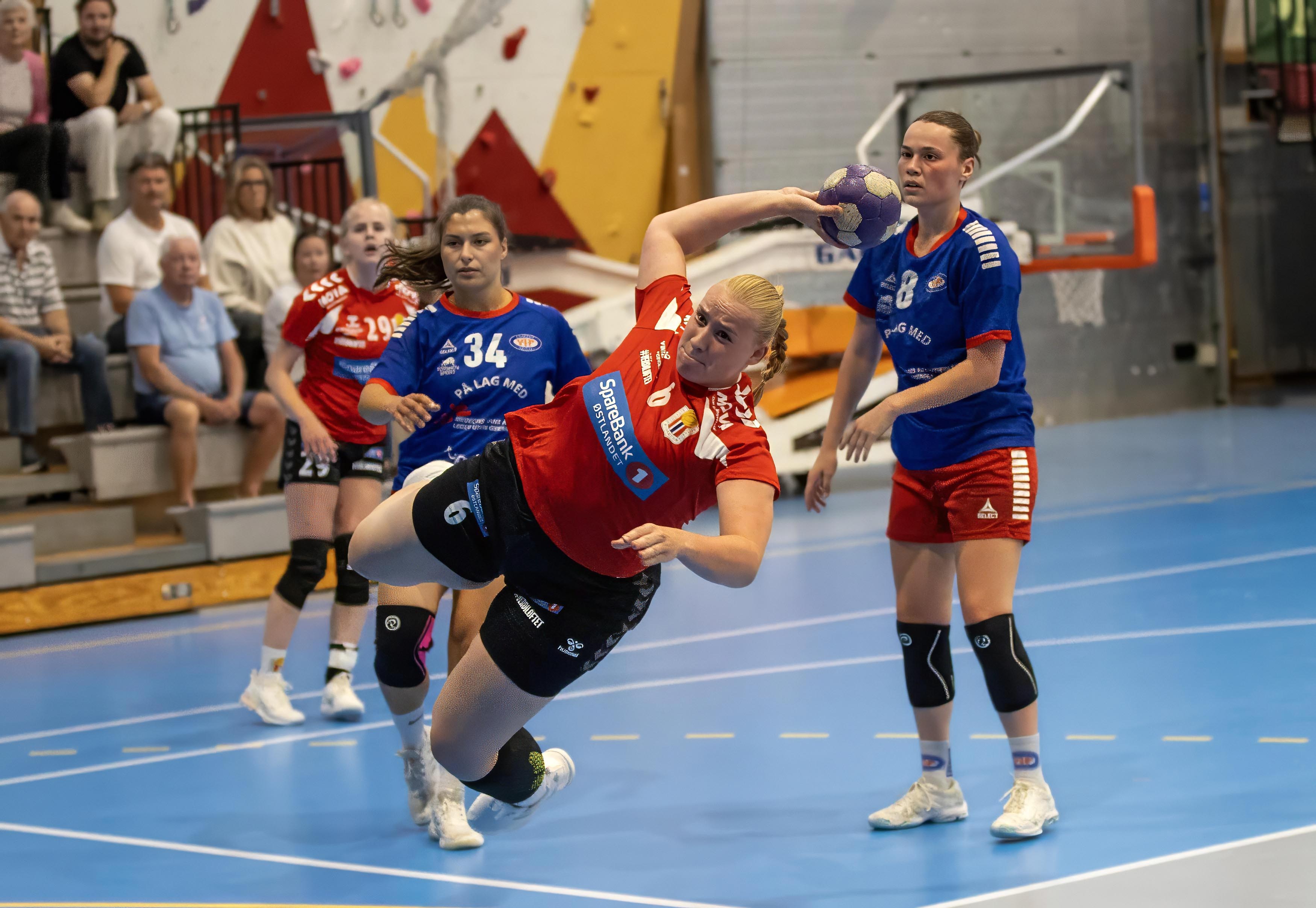 Helene Nordgård Odland scoret to mål mot 2. divisjonslaget Vålerenga.