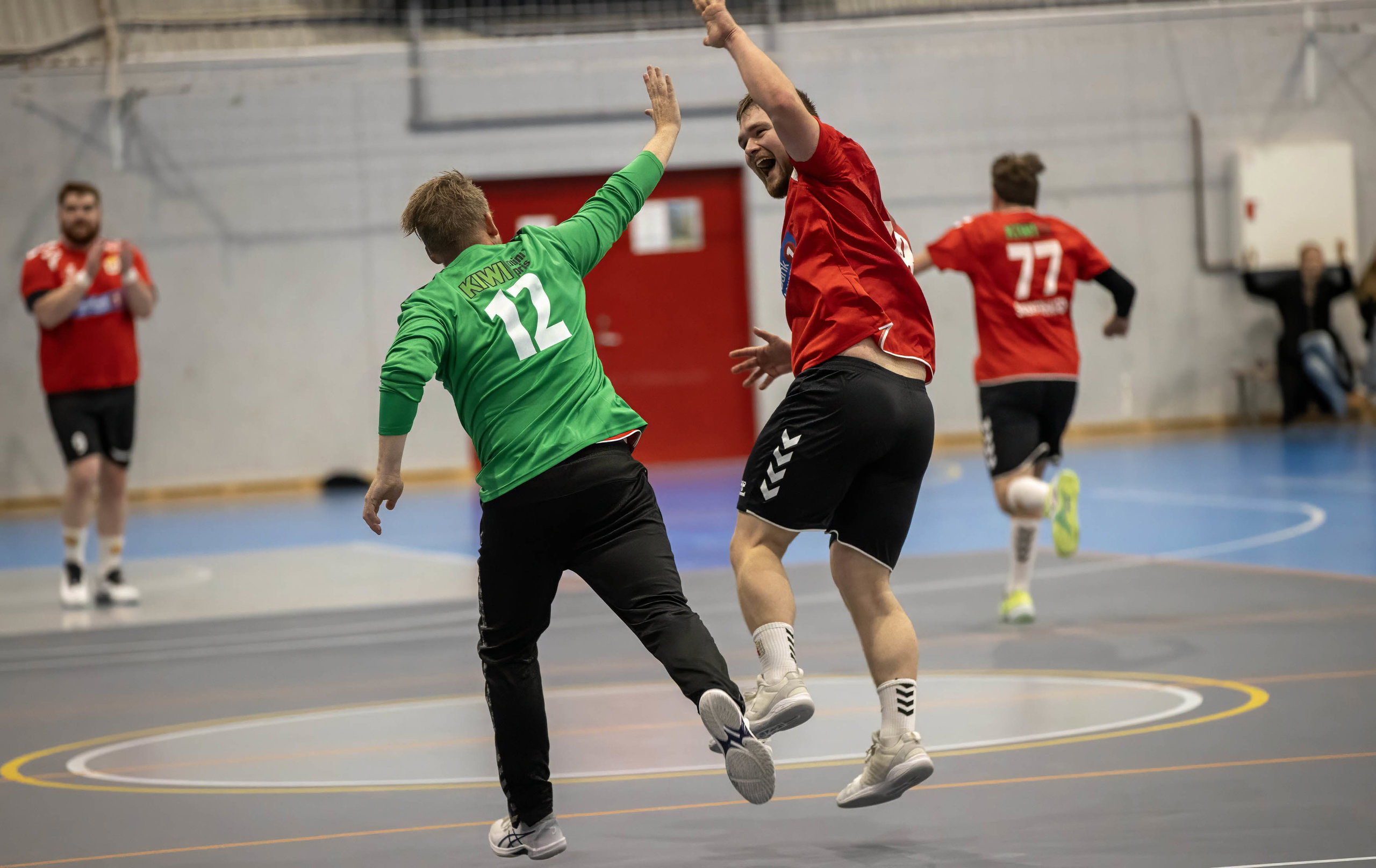 Til og med keeper Stian Skyttersæter kom på scoringslista