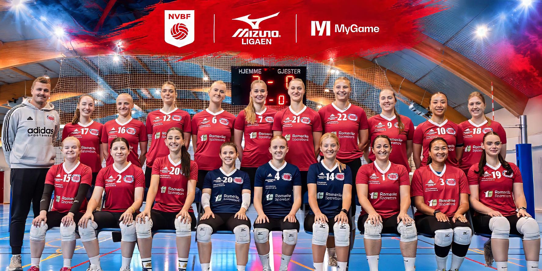 Finstad er klare for Mizunoligaen 2026-2027