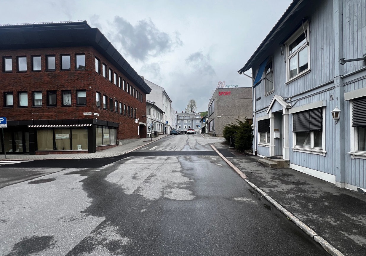 Wergelands gate ved gamle EUB