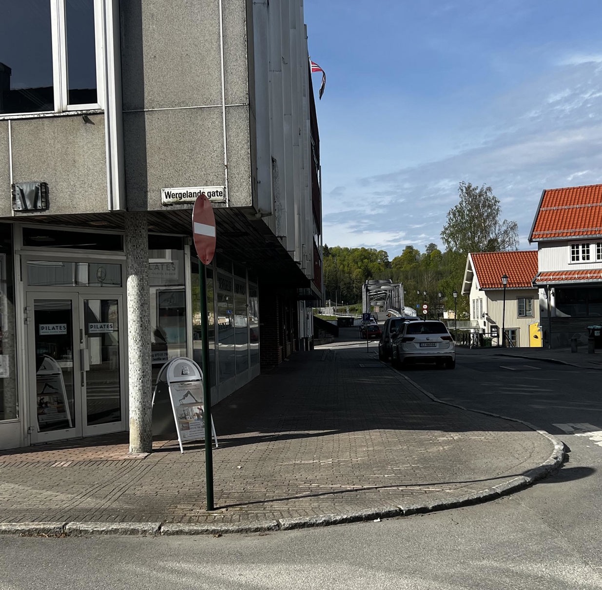 Hjørnet Wergelands gate og Sundgata