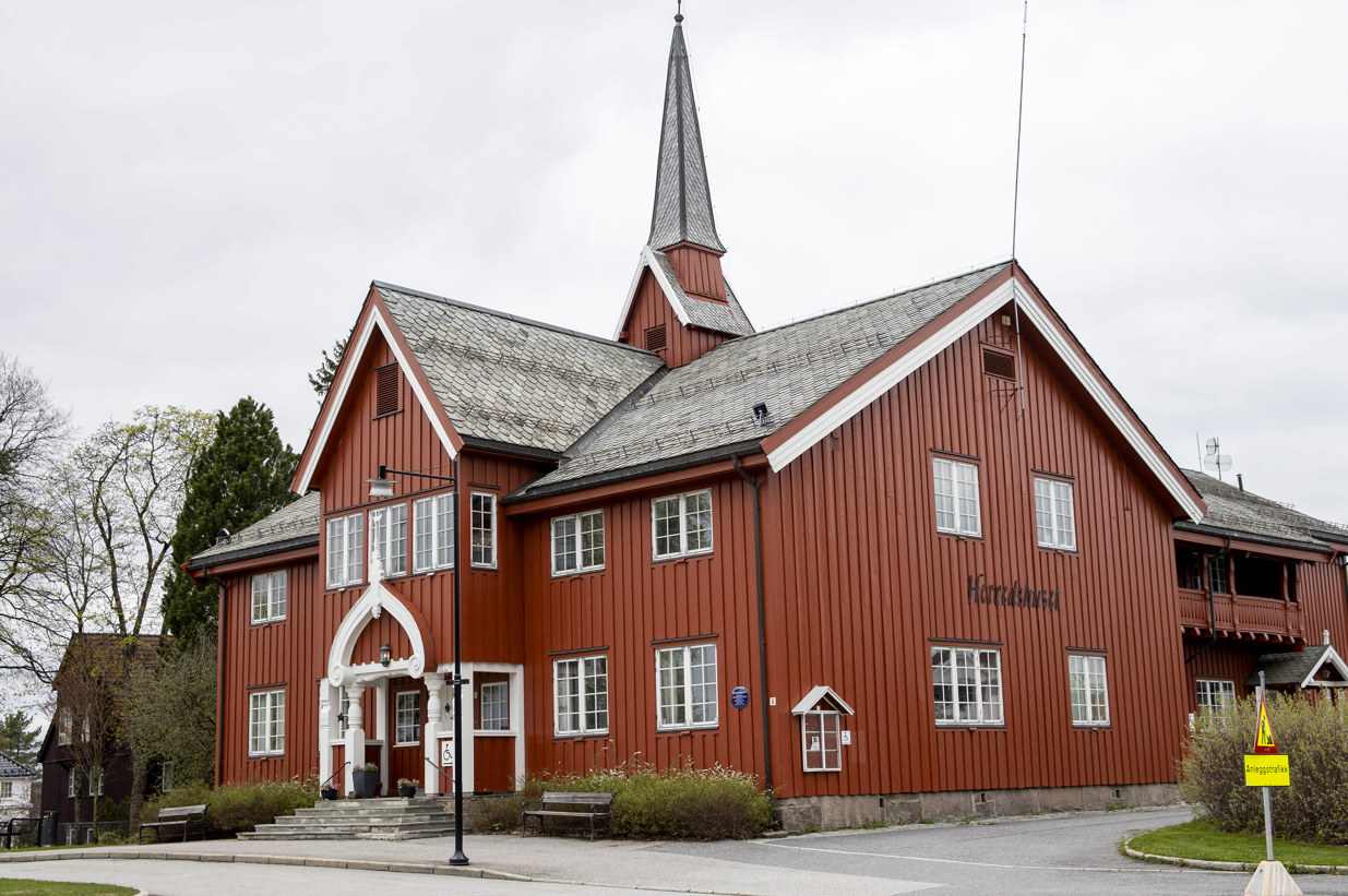 Herredshuset på Jessheim - også kalt Ullensakers vakreste dame