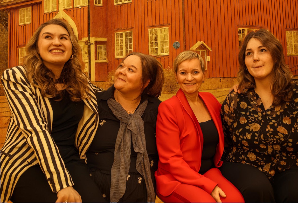 Ingrid Grimdalen, Linn Asak Andersen, Mona Julsrud og Marie Johnsrud