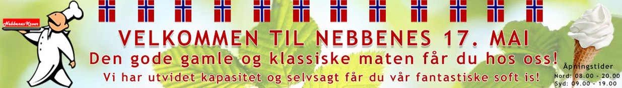 Velkommen til Nebbenes 17 mai
