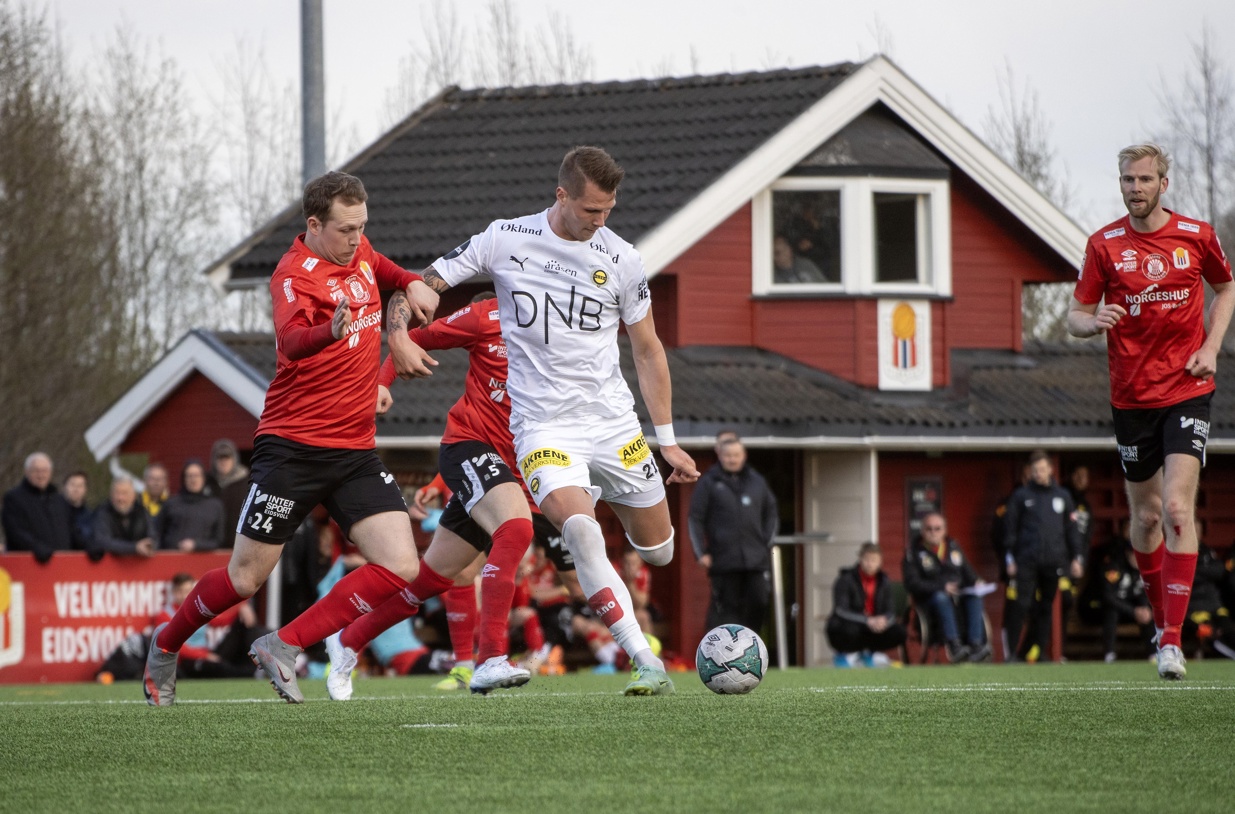 Sist gang et eliteserielag besøkte Eidsvoll stadion ble det syv mål i sekken mot LSK. Islandseke Hólmbert Aron Friðjónsson scoret tre av målene