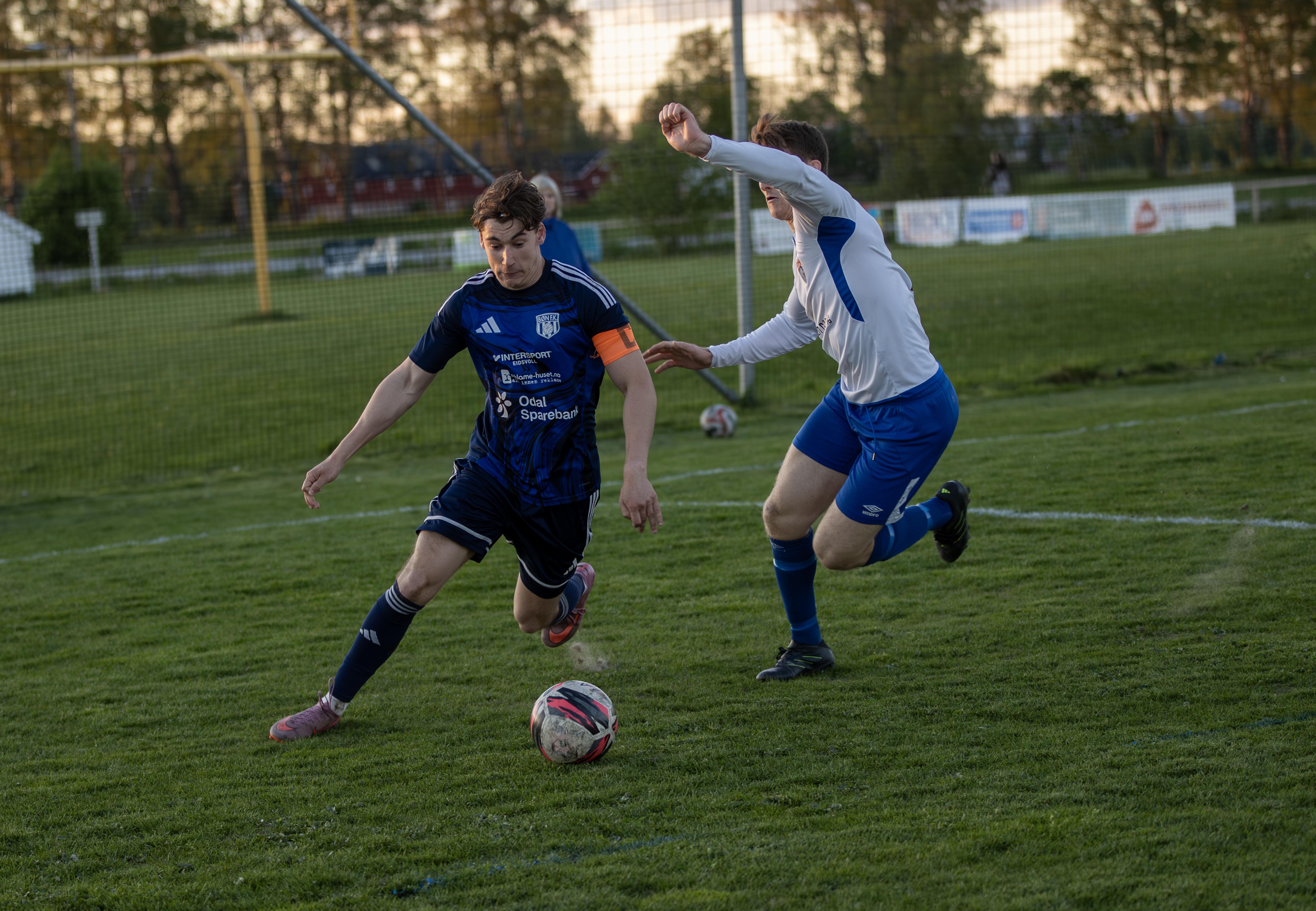 Bøn kjempet tappert mot topplaget