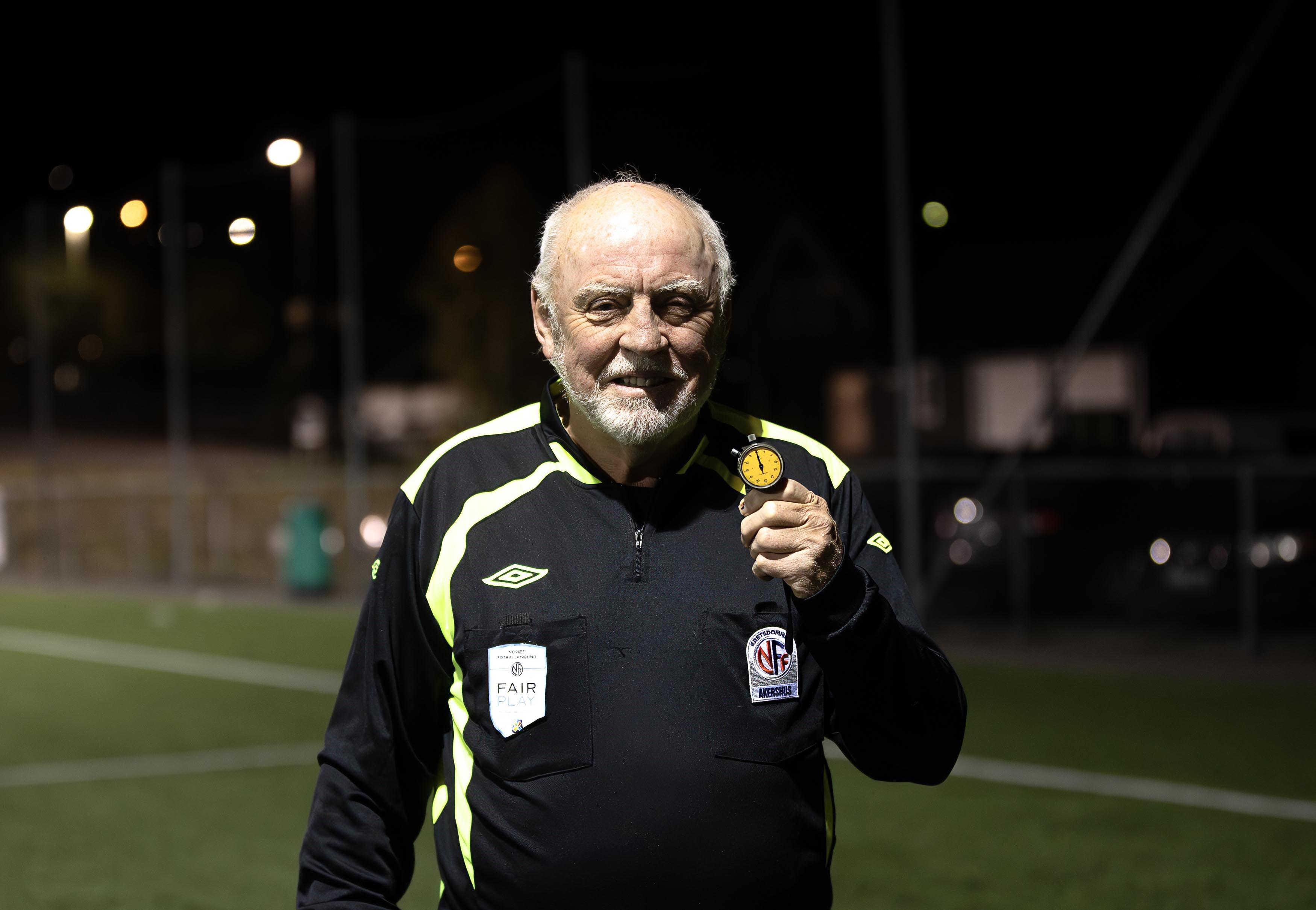 Erland - 76 år og fortsatt på banen